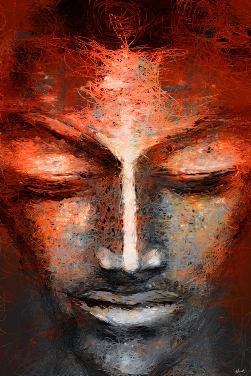 Buddha Thought #5 48X72