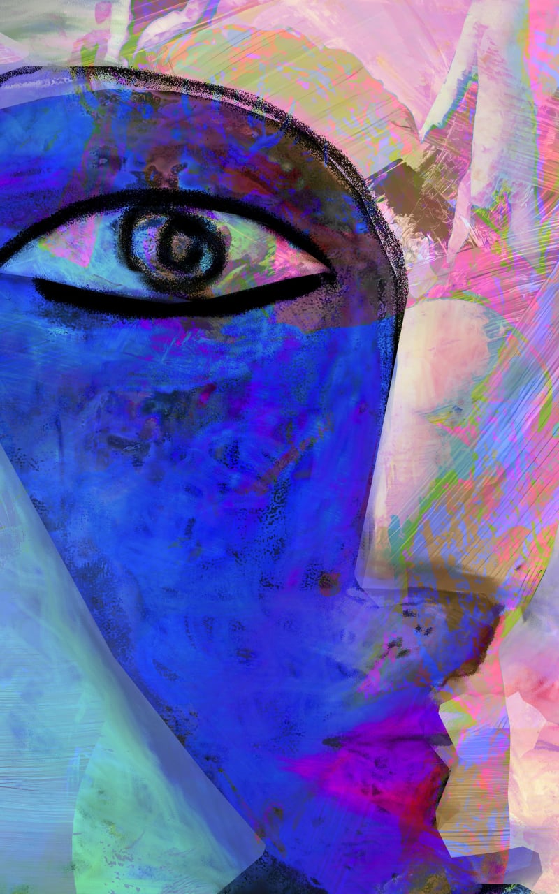 Thoughts Gone By 48X30 #1